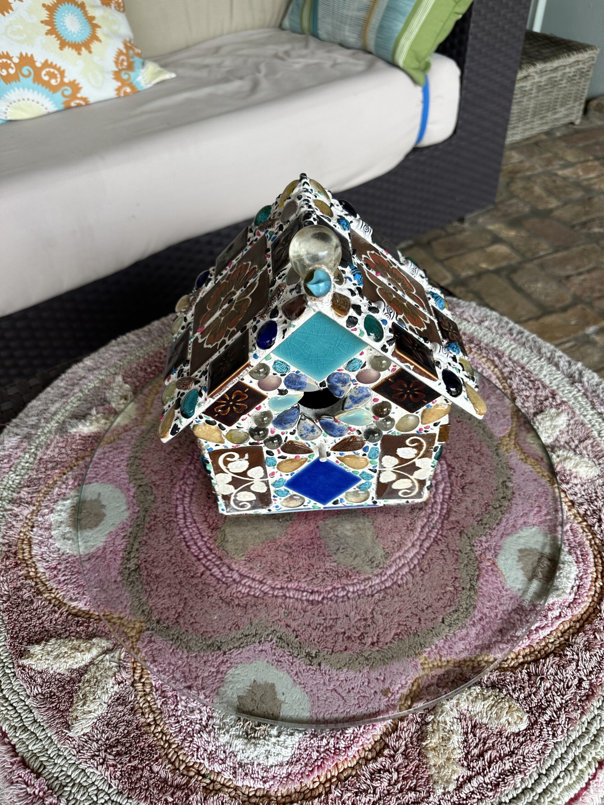 Mosaic Birdhouse